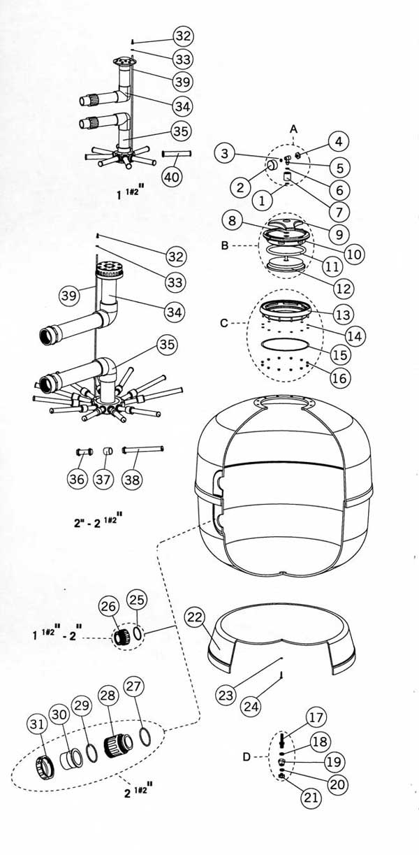 LEAF BLOWER PARTS DIAGRAMS