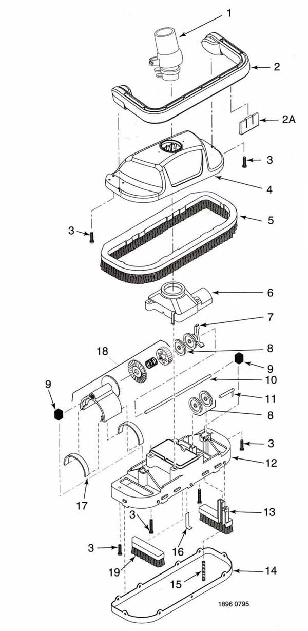 MyPool, StaRite Great White Model 9500 Parts Diagram