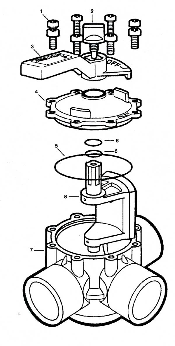 Jandy Never Lube Parts Diagram