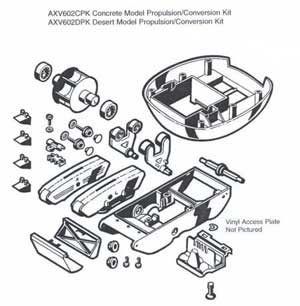Hayward Pool Vac Propulsion Renewal Kit